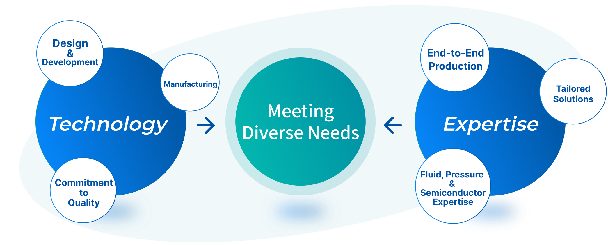 Meeting diverse needs with technical capability and expertise